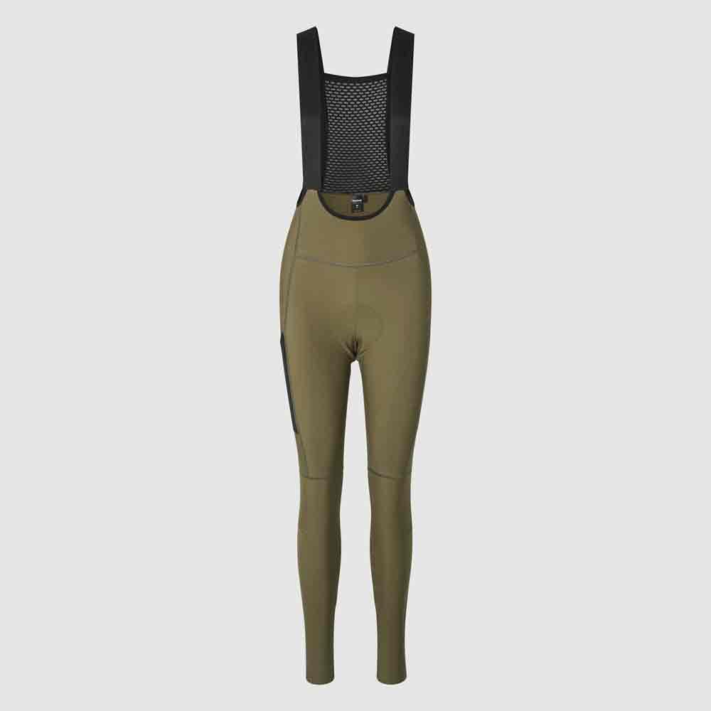 GripGrab PACR Thermo Bib Tights damskie zimowe spodnie wyścigowe MTB Gravel Bike spodnie rowerowe długie z wyściółką spodnie rowerowe