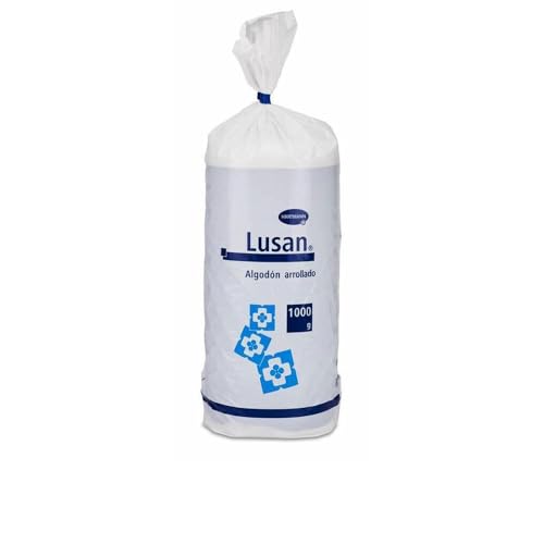 Lusan Algodón Arrollado, Curación, Tratamiento de Heridas, Desinfección, 1000 g
