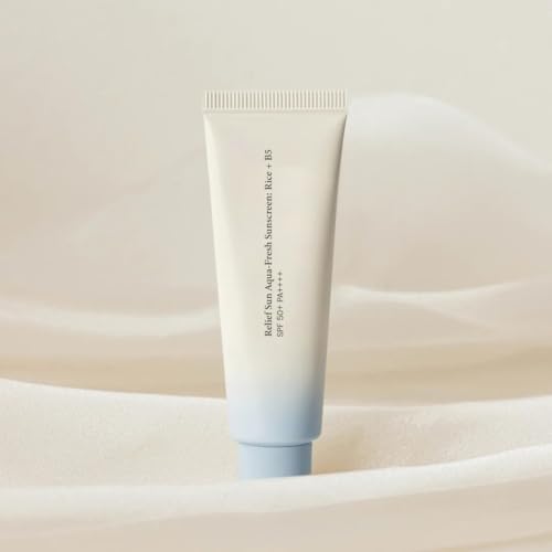 Image of Beauty of Relief Sun Aqua-Fresh Rice + B5, SPF 50+ PA++++ Sunscreen, Moisturizing & Calming Formula, Korean Skincare, 50ml