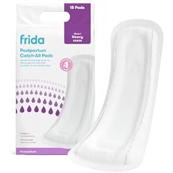 Frida Mom Postpartum Pads, Leak Proof Feminine Care Maxi Pads, 6 Layers | 6 Layers of Protection for Maximum Absorbency, 18 Count, Comfortable Feminine Care After Birth