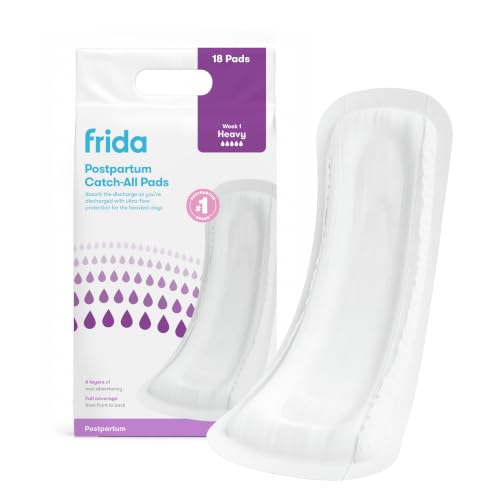 Frida Mom Postpartum Pads, Leak Proof Feminine Care Maxi Pads, 6 Layers