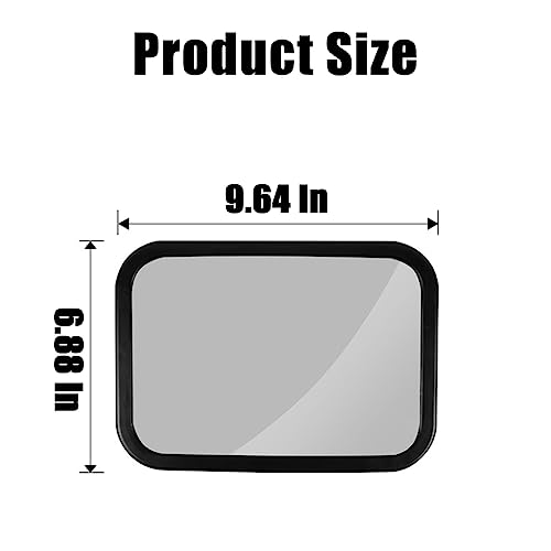 Image of AICEL Baby Car Mirror, Safety Rear Facing Car Seat Mirror for Infant with Extra Wide Clear View, Wide View Shatterproof Adjustable Automotive Mirror, Drive Safe and Monitor Your Child Easily