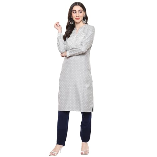 Image of Rangriti Mustard Acrylic Regular Solid Legging for Women