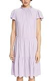 Kleid der Marke edc by Esprit ESPRIT Damen 042CC1E310 Kleid, 570/LAVENDER, XXL