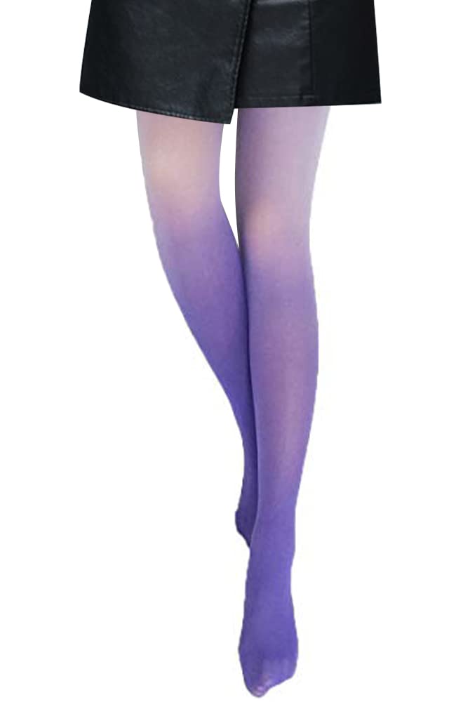 Ulalaza 80D 3D Women's Sheer Tights Stockings Footed Pantyhose Hosiery for Women Girls 80 to 160lbs