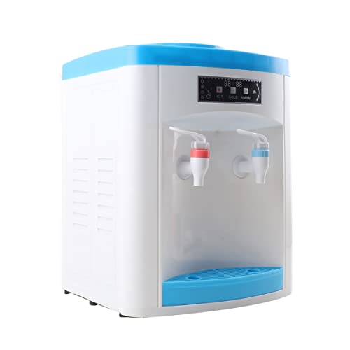 EWANYO Top Loading Water Cooler Water Dispenser Countertop Water Cooler Dispenser for 3 to 5 Gallon...