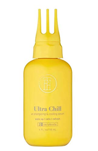 TPH by TARAJI Ultra Chill Scalp Serum 4 Fl. Oz! Infused with Aloe, Biotin, Tea Tree Oil, and Caffeine! Refreshing And Revitalizing Scalp Treatment! Sulfate Free, Cruelty Free and Vegan!