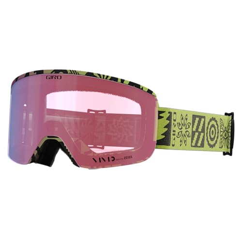 Axis Glow Green Shelter Pro Vivid Ember masque de ski de précision optique