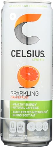 Image of Celsius Sparkling Grapefruit, 12 fl oz