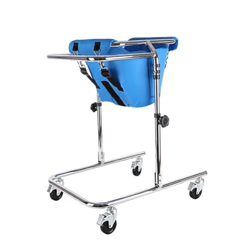 Andador Plegable para niños con Altura Ajustable - Acero al Carbono Reforzado con 4 Ruedas de Goma universales