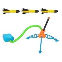 Play Out Luftdruck Rakete Startbasis mit 3 Raketen