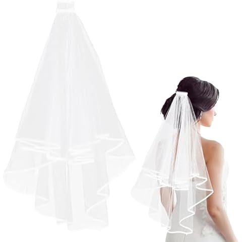Voile de mariée salbsever 2 niveaux Cover