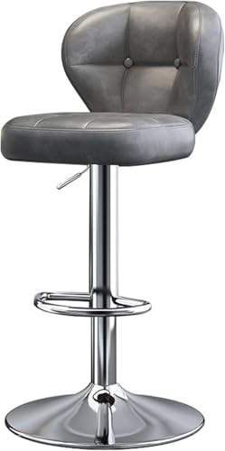 Tabouret de bar pivotant compact pour gagner de la place en cuisine