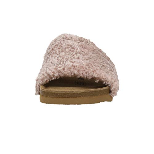 CUSHIONAIRE Women's Lonie Cork footbed Slide Sandal with +Comfort2