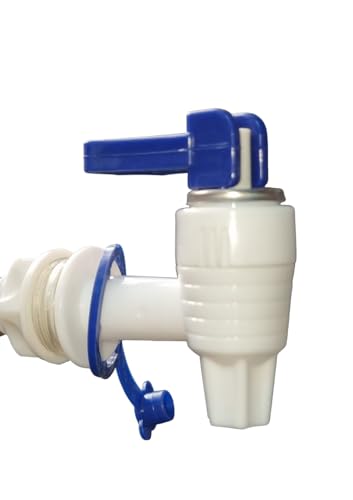 Image of GKP Tap for RO water purifier, Compatible with Kent /Dolphin, swift, Aquafresh /many Assembled /Branded RO's, White And Blue. (2)