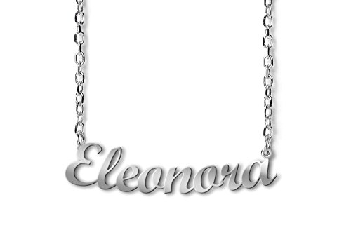 NOMISSIMO Collana con Nome Eleonora in Argento 925...