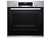 Produktbild Bosch HBA537BS0 Serie 6 Einbau-Backofen, 60 x 60 cm, EcoClean Direct Reinigungshilfe, AutoPilot 10 10 Automatikprogramme, 3D Heißluft Backen auf 3 Ebenen, LCD-Display, Versenkknebel, Kindersicherung