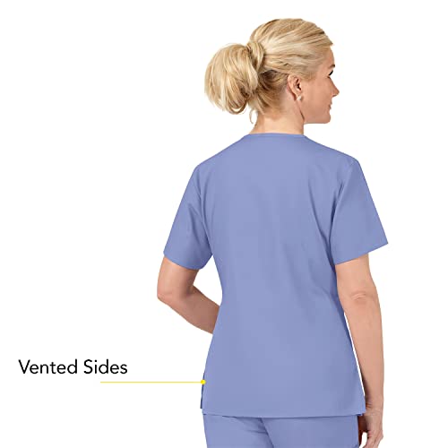WonderWink womens Scrubs Bravo 5 Pocket V-Neck Top Scrubs Bravo 5 Pocket V-neck Top (pack of 1)