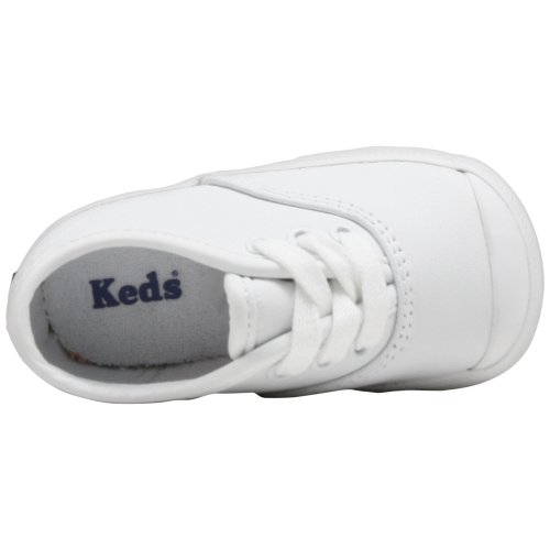 Keds Kid's Champion Lace Toe Cap Sneaker, White, 1 Medium Little Kid - Thumbnail 7