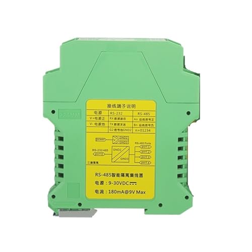 Concentrador inteligente RS485 con divisor de 1 a 4 canales y aislamiento térmico de 24V