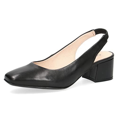 CAPRICE Damen 9-9-29500-20 022 Pumps, Black Nappa, 41 EU