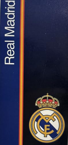 JYC CREATIVE Toalla Regalos Fútbol R. Madrid, Productos Exclusivos para Fans del Madrid, Regalos Ideales para Aficionados del Fútbol, Accesorios, (Model 3)