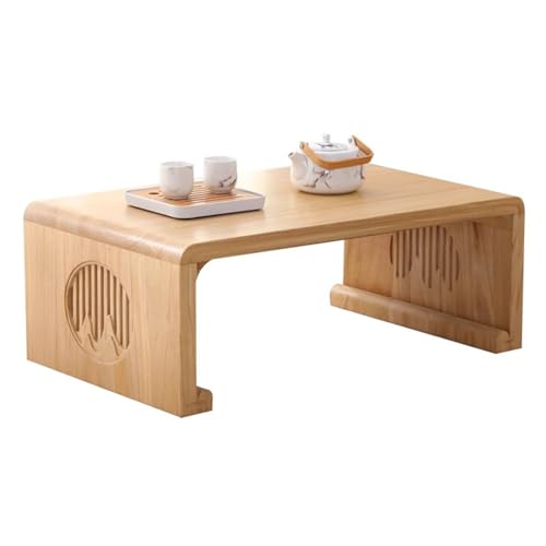 Petit autel et table à thé japonaise d'exception en finition bois naturel - 2