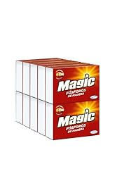 MAGIC - Cerillas Tamaño Fumador Pack 10 Unid - Fós...: Pack de 10 unidades de cerillas tamaño fumador Fósforos de seguridad Fósforos de madera