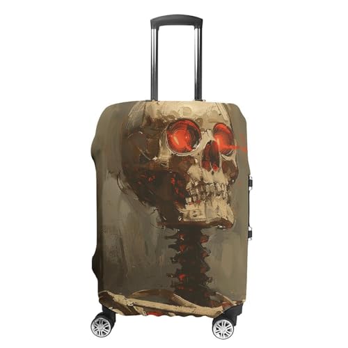 Housse pour valise personnalisée squelette pour les vacances