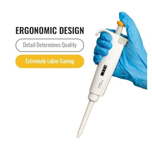 Pipette de laboratoire numérique automatique à volume réglable 2-20ul haute précision