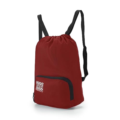 Image of DIVULGE Meteor18 liters Polyester Drawstring bag, daypack Gym bag Rucksack Backpack With Zip Pocket