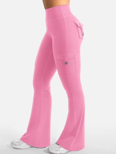 Image of YEOREO CoreFlex Women Workout Flare Leggings
