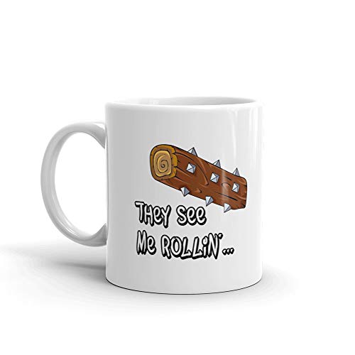 11 oz They See Me Rollin Trunk Clash Royale Funny Christmas Day Ceramic Coffee Tea Cup