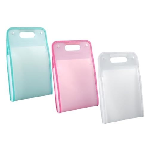 BCOATH 3個 フォルダー収納袋 ストレージ オフィスファイルオーガナイザ