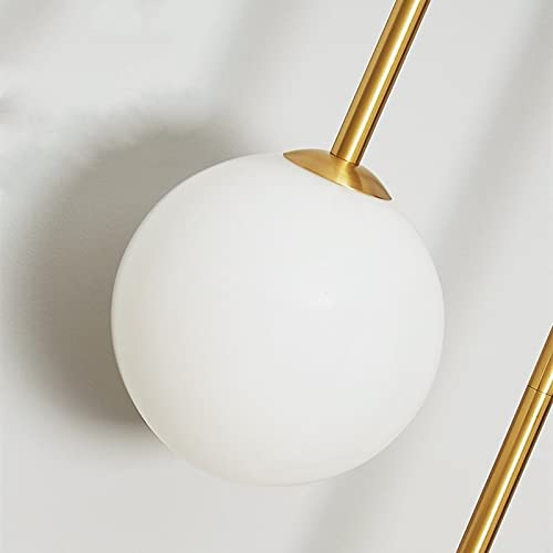 Aplique de pared moderno con bola de cristal para iluminar el salón 6