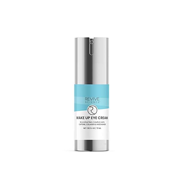 Firming and Brightening Eye Cream with Caffeine - Caffeine Eye Cream for Dark Circles and Puffiness with Collagen and Niacinamide - Moisturizing Under Eye Cream for Wrinkles and Fine Lines - 0.5 Fl Oz