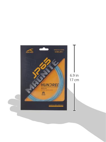 Image of Hundred JP65 Magnite Badminton String | 0.65 mm High Repulsion & Control | Premium Hitting Sound | Excellent Shock Absorption & Durability