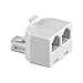 Produktbild Goobay 93054 ISDN T-Adapter, RJ12-Stecker (6P6C) > 2x RJ12/RJ225-Buchse (6P6C), Weiß