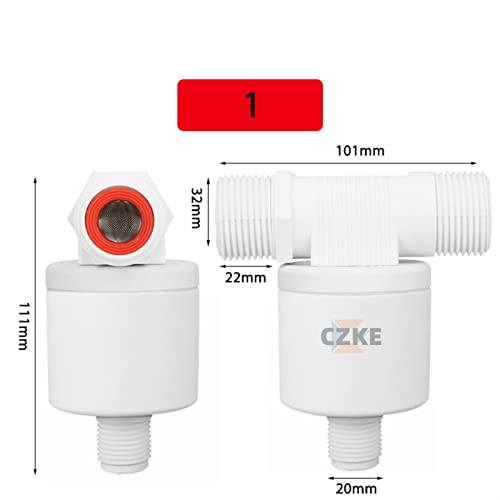 Válvula de bola flotante automática ONECM con interruptor de nivel para tanques 8