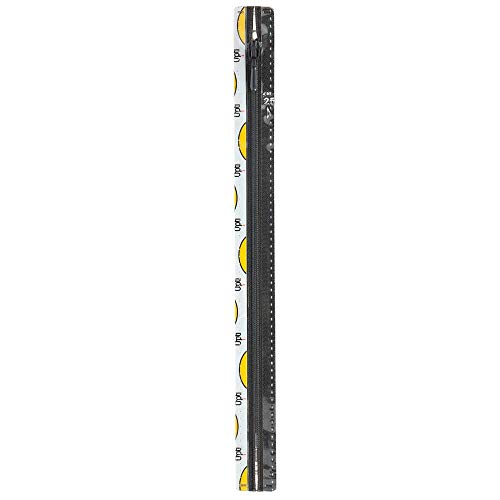 Opti Zip Fastening, 100% Polyester, # 09905 Grey, 40 cm, #09905 Grey