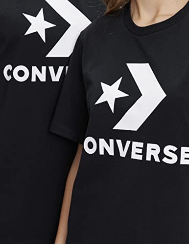 Converse Camiseta Star Chervron Unisex Negro XL