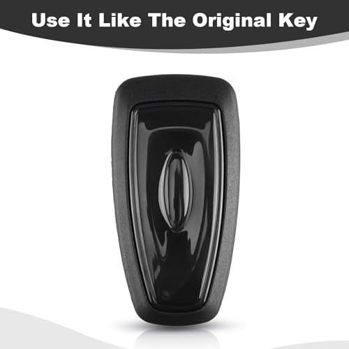 HooRLZ Ford Transit Custom Connect Focus Mondeo Fiesta Galaxy Kuga Mk4 Mk8 Remote Car Key Cover Case, 3 Button Custom Key Fob Case - Image 4