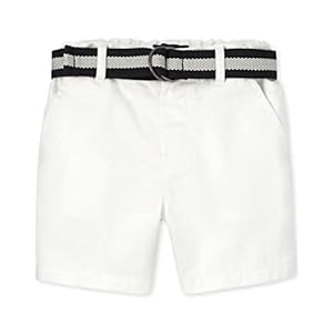 The Children’s Place Baby and Toddler Boys Belted Chino Shorts