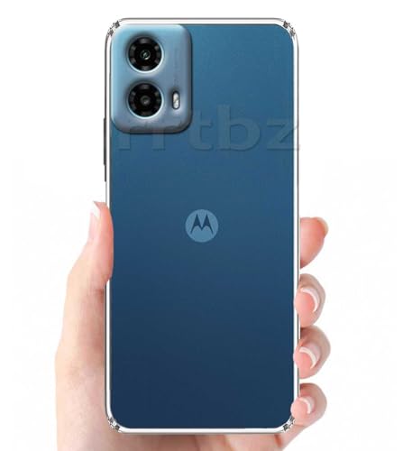 Image of Soft Silicone TPU Back Cover Compatible with Moto G34 5G /Motorola G34 5G, Transparent