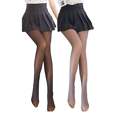 Collants polaires chauds translucides pour sorties hivernales stylées