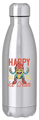Happy Ice Cream Be In Harmony 350ml Wasserflasche Thermal