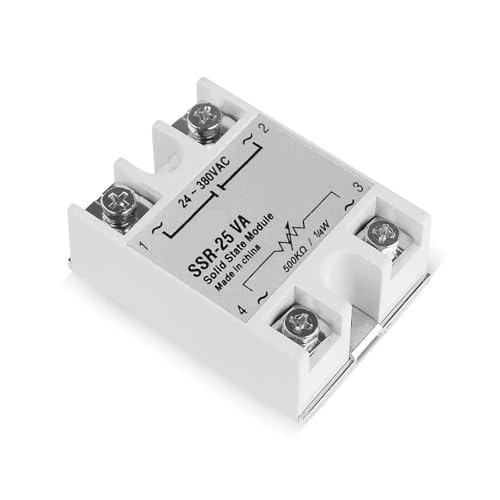 Relé de estado sólido SSR regulador de voltaje CA 24-380 V con potenciómetro 4