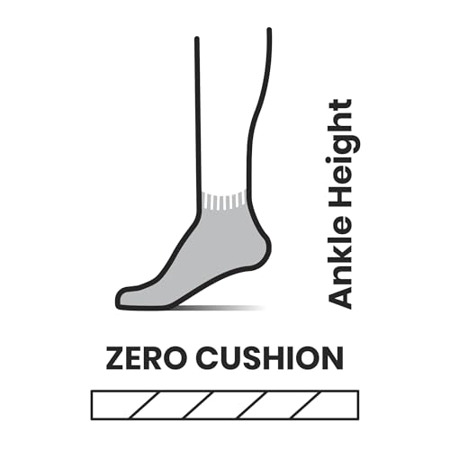 Smartwool Women's Run Zero Cushion Ankle Socks2