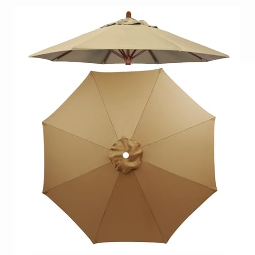 Sombrilla de repuesto para patio exterior parasol de jardín 8 varillas