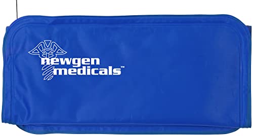 Newgen Medicals Kühlmatten für Menschen: 2er-Set kühlende Kissenauflagen, 30 x 40 cm, blau (Matratzenauflage, Kühldecken, Kühl)
